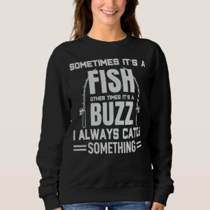 Sweatshirt Parfois c'est un poisson autre temps toujours attr