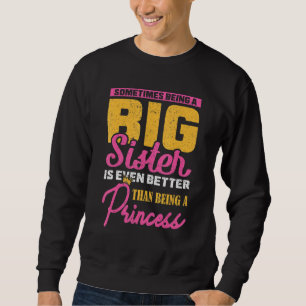 Sweatshirt Parfois, être une grande sœur est encore mieux que