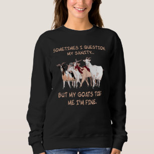 Sweatshirt Parfois Je Remets En Question Mon Sang Mais Mes Ch