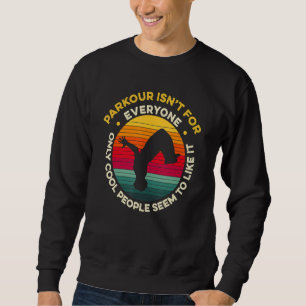 Sweatshirt Parkour Pour Parkour Runner Traceur Freestyle Runn