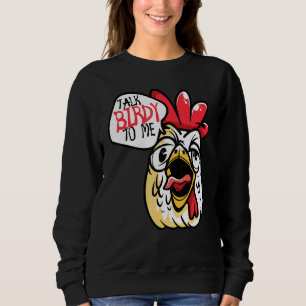 Sweatshirt Parle Birdy À Moi En Regardant Oiseau Oiseau