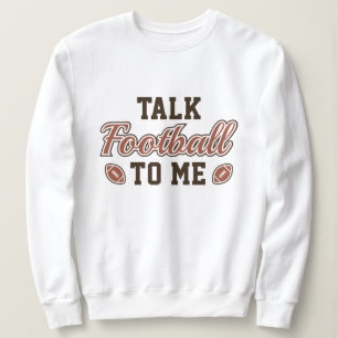 Sweatshirt Parle De Football À Moi
