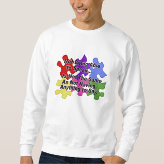 Sweatshirt Parler d'autisme