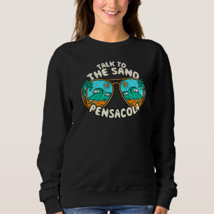 Sweatshirt Parlez Au Sable Pensacola Summer Florida Tropical