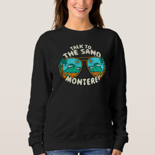 Sweatshirt Parlez Au Sand Monterey Summer California Tropic