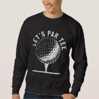 Parlons Fête Golf Plaisanterie Funny Golf