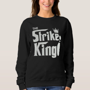 Sweatshirt Parodie de Bowling Ligue King Bowler