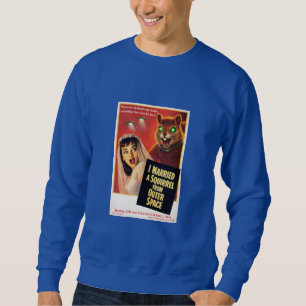 Sweatshirt Parodie d'écureuil de l'espace extra-atmosphérique