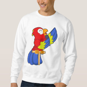 Sweatshirt Parrot en chanteur avec microphone