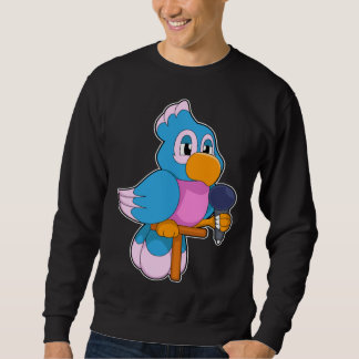 Sweatshirt Parrot Singer Microphone Music