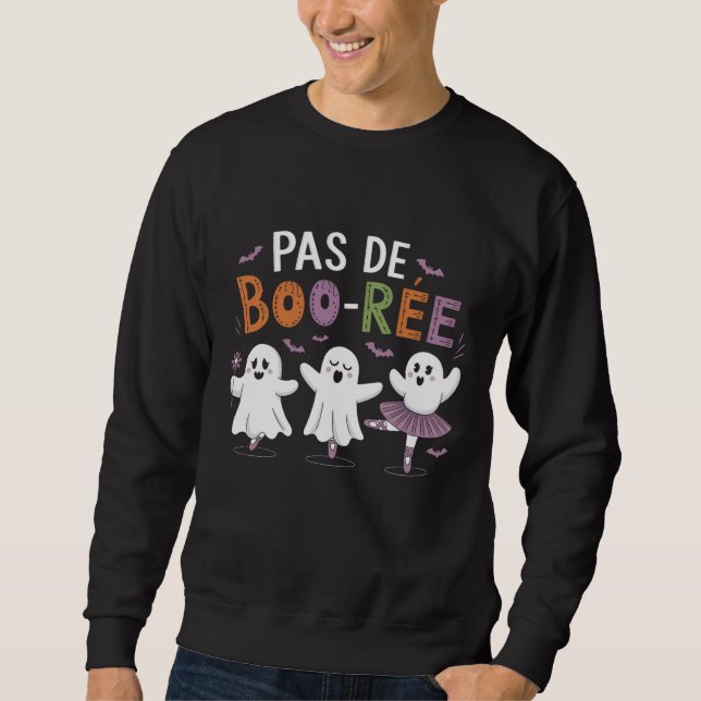 Sweatshirt Pas de BOO-ree Professeur de danseuse de ballet fa (Devant)