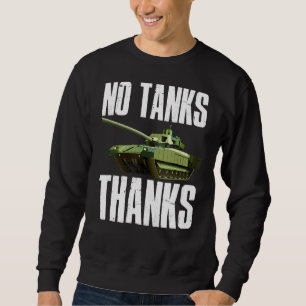 Sweatshirt Pas de chars merci