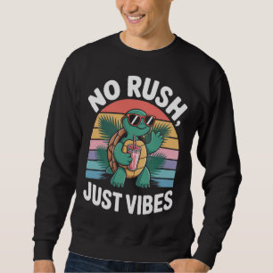 Sweatshirt Pas de précipitation, juste de l'ambiance Fun Turt