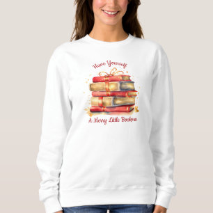 Sweatshirt Passez un joyeux petit Bookmas, Club de lecture