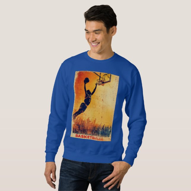 Sweatshirt Passion de basket-ball - Edition limitée (2) (Devant entier)
