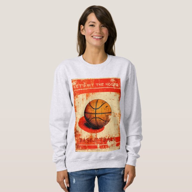Sweatshirt Passion de basket-ball - Edition limitée (3) (Devant entier)