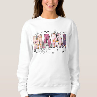Sweatshirt Pastel Halloween Mama Sweater