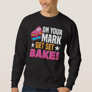 Sweatshirt Pastry Chef Baking Tort Wafers Cookies Baking Supp