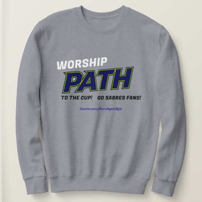 SWEATSHIRT PATH TO THE CUP!  (Design devant)
