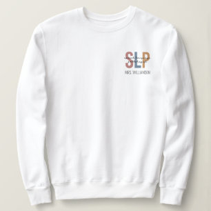 Sweatshirt Pathologiste du langage SLP personnalisé