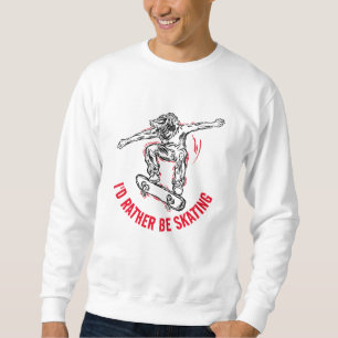 Sweatshirt Patinage En Milieu Air, Plutôt Patinage