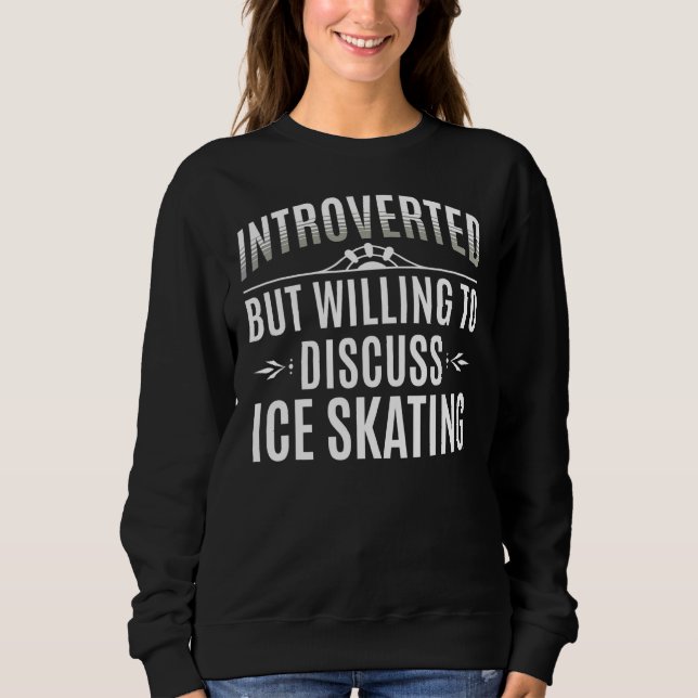 Sweatshirt Patinage sur glace introduit (Devant)