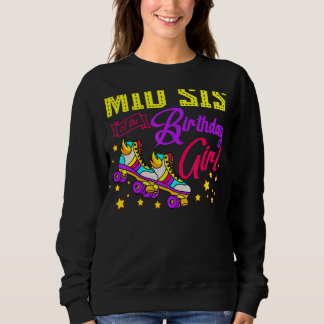 Sweatshirt Patins À Roulettes Patinage Mi-Sis De La Fille Ann