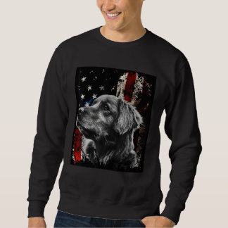 Sweatshirt Patriotic Retriever     Tee