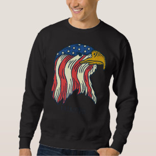 Sweatshirt Patriotique American Graphic Independence Day 2