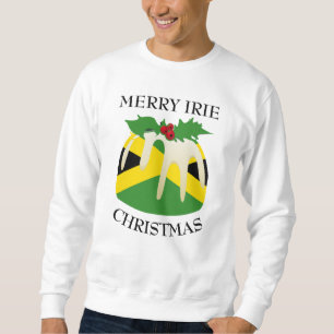 Sweatshirt Patriotique amusant JAMAICA FLAG Pudding de No