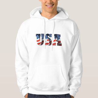 sweatshirt patriotique de sweat - shirt à capuche