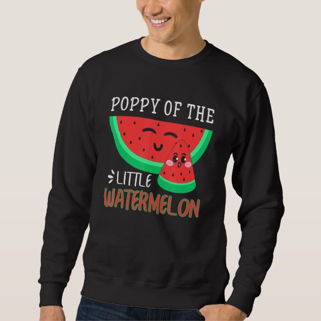 Sweatshirt Pavot De La Petite Fraise Melon Famille Matchi (Devant)