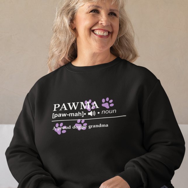 Sweatshirt Pawma - Définition Personnalisable - Doggie Grandm (Créateur téléchargé)