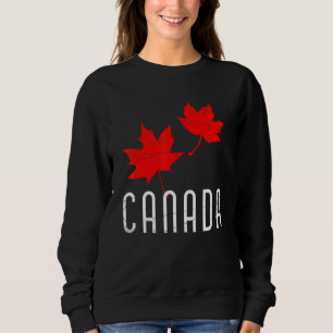Sweatshirt Pays Canada Feuille d'érable Canada 1