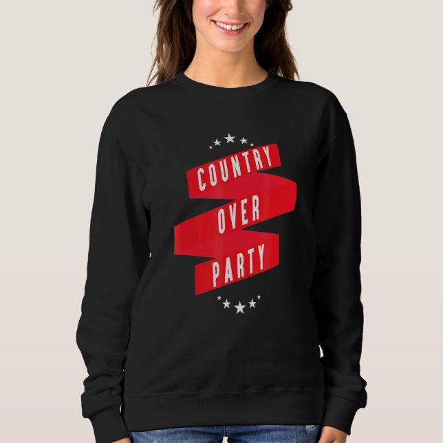 Sweatshirt Pays sur la partie (Devant)