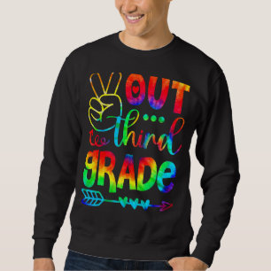 Sweatshirt Peace Out Troisième Année Bonne Dernière Journée D