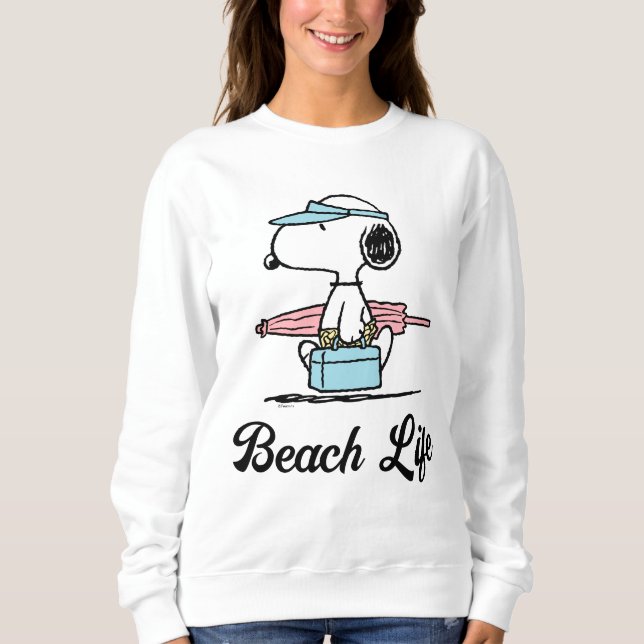 Sweatshirt PEANUTS | Beach Bum Snoopy (Devant)