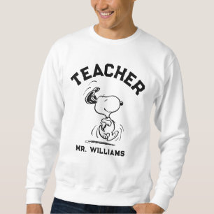 Sweatshirt Peanuts   Snoopy Happy Dance Teacher