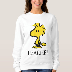 Sweatshirt Peanuts   Woodstock Teacher