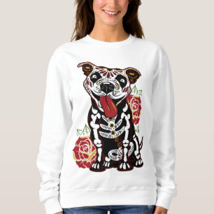 Sweatshirt Peau de sucre Pitbull pour les femmes, Homme Pitbu