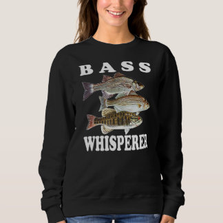 Sweatshirt Pêche à la basse Poisson d'eau douce Pêcheur Chuch