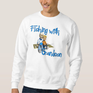 Sweatshirt Pêche avec chemise de pêche Grandson