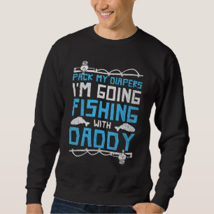 Sweatshirt Pêche Pour Le Père Et Le Fils Pêcheur Partnerman