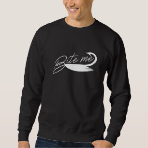 Sweatshirt Pêcheur leurre de pêche et crochet de pêche