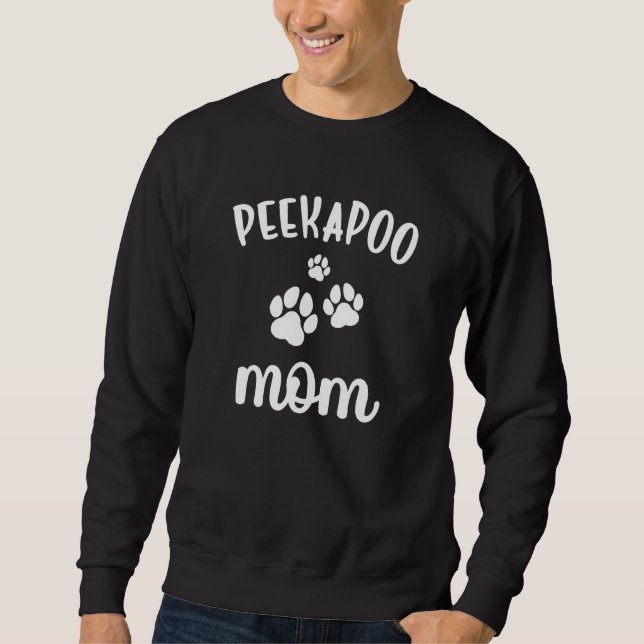 Sweatshirt Peekapoo Mom Cute Dog (Devant)