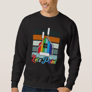 Sweatshirt Peintre Décorateur Maison Peignons