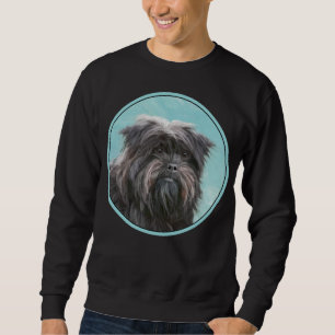 Sweatshirt Peinture Affenpinscher - Joli art original chien