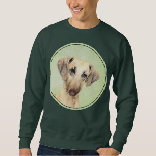 Sweatshirt Peinture Sloughis - Joli art original pour chien