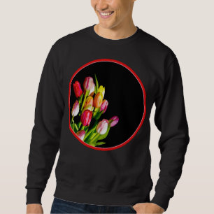 Sweatshirt Peinture Tulip - Art Fleur original