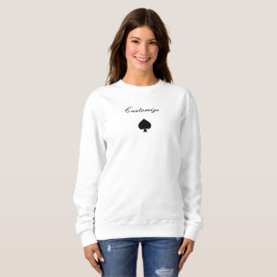 Sweatshirt pelle noire Thunder_Cove